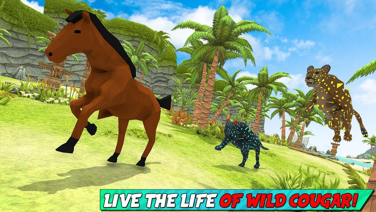 Descarga de APK de Puma supervivencia Sim: Animales Salvajes Caza 3D para  Android