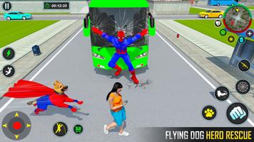 Superhero Dog Rescue Mission اسکرین شاٹ 1