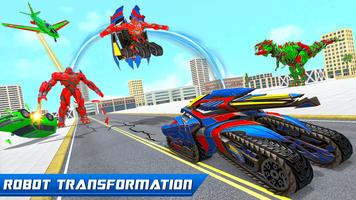 Dino Transform Car: Robot Game imagem de tela 3