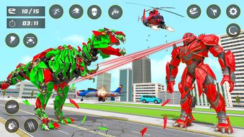 Dino Transform Car: Robot Game imagem de tela 1