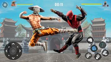 Karate Kung Fu Fighting Game captura de pantalla 1
