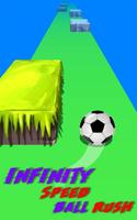 Rápido Infinito Speedy ball: Endless Ball run game Cartaz
