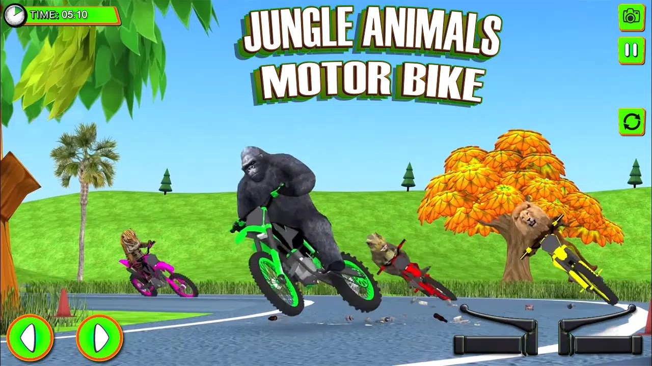 Wild Animal Racing-Motorbike 3D Stunts Game APK per Android Download Wild Animal Racing-Motorbike 3D Stunts Game APK per Android Download