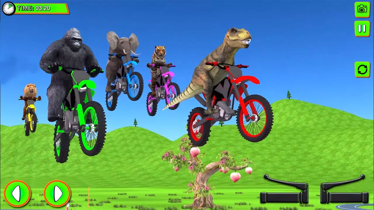 Wild Animal Racing-Motorbike 3D Stunts Game APK per Android Download Wild Animal Racing-Motorbike 3D Stunts Game APK per Android Download