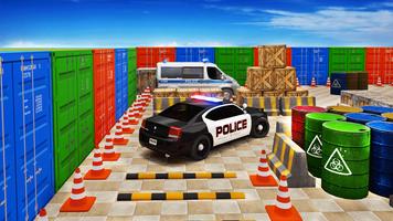 Modern Police Car Parking Game imagem de tela 2