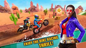 Motocross Trail Bike Racing - Bike Stunt Games Affiche