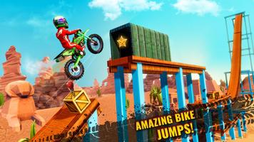 Motocross Trail Bike Racing - Bike Stunt Games capture d'écran 1
