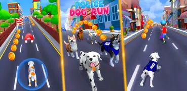 Police Dog Run: Street Chase