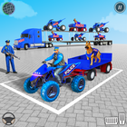 Police Vehicle Transport Truck 아이콘