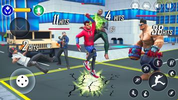 jogo 3D de luta de aranha imagem de tela 3