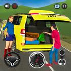 出租车模拟器汽车游戏：出租车游戏 3d 汽车驾驶 图标