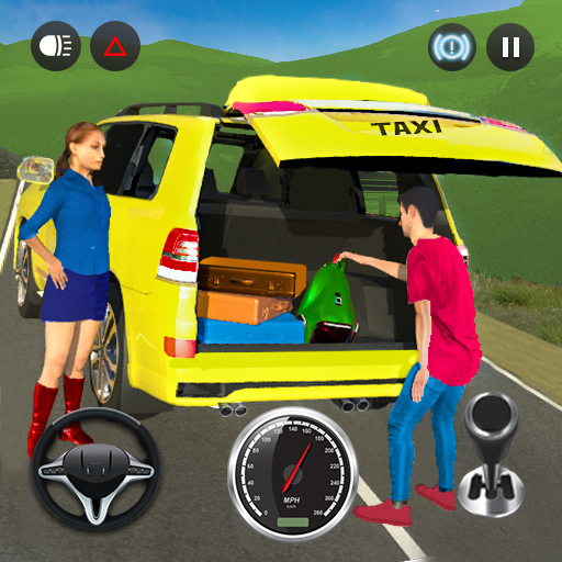 Taxi Simulator: Auto Spiele 3D