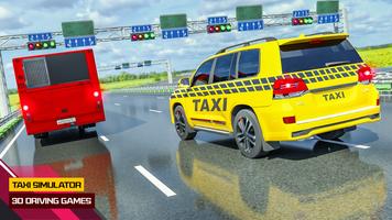 Taxi Trò chơi lái xe ô tô 3D ảnh chụp màn hình 1