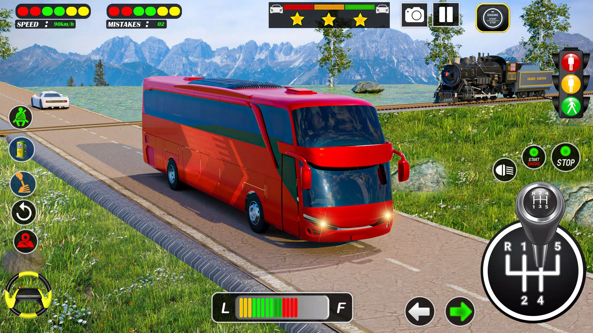 CITY BUS GAME 🚍👮‍♂️ Bus Simulator : Ultimate Multiplayer! Bus Games 3D -  New Game 