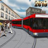 Modern Metro Coach Bus Driving simulator 2019 icon