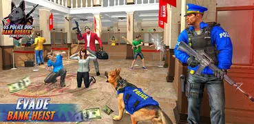 警察犬犯罪シューティングゲーム