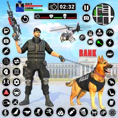 警察犬犯罪シューティングゲーム アプリダウンロード