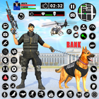 US Police Dog Bank Crime Chase icon