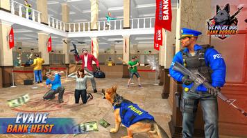 US Police Dog Bank Crime Chase 截圖 3