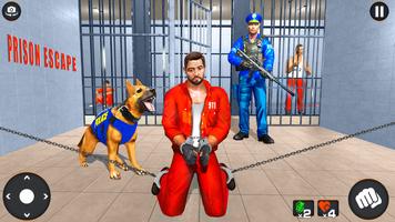 Police Dog Jail Prison Break imagem de tela 1