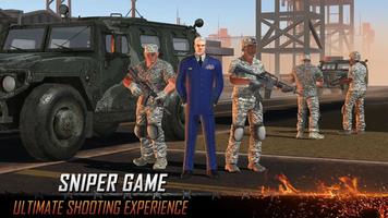 Army Sniper Gun Games Offline скриншот 1