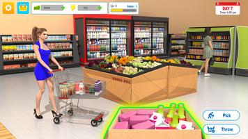 Clothing Store Supermarket Sim Cartaz