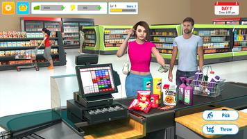 Clothing Store Supermarket Sim imagem de tela 2