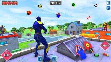 Superhero Kite Flying Games 截圖 1