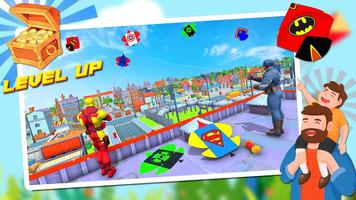 Superhero Kite Flying Games 截圖 3