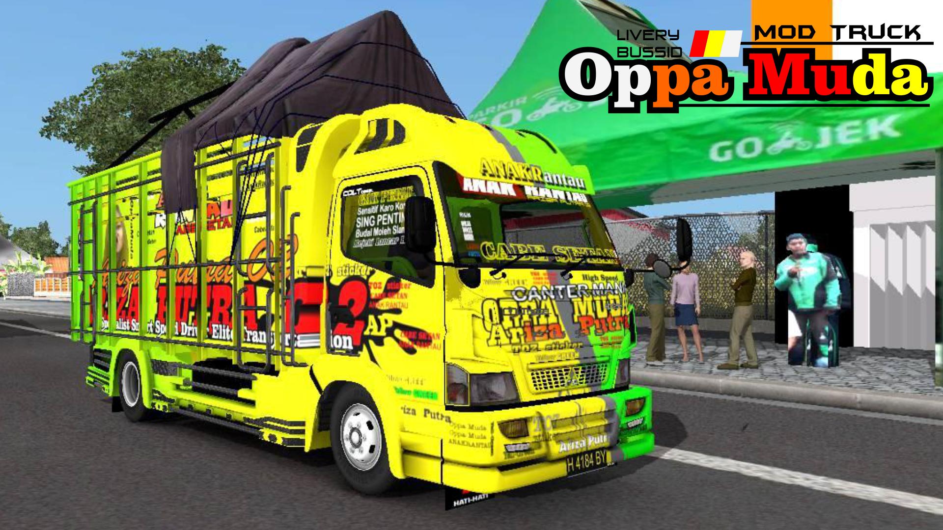 Livery Bussid Mod Truck Oppa Muda Complete for Android  APK Download