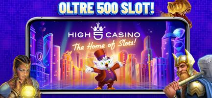 Poster High 5 Casino: giochi di slot