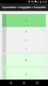 Advanced RecyclerView Examples 截图 4