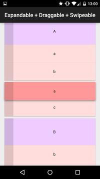 Advanced RecyclerView Examples 截图 5