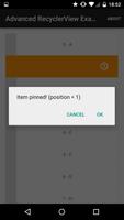 Advanced RecyclerView Examples screenshot 2