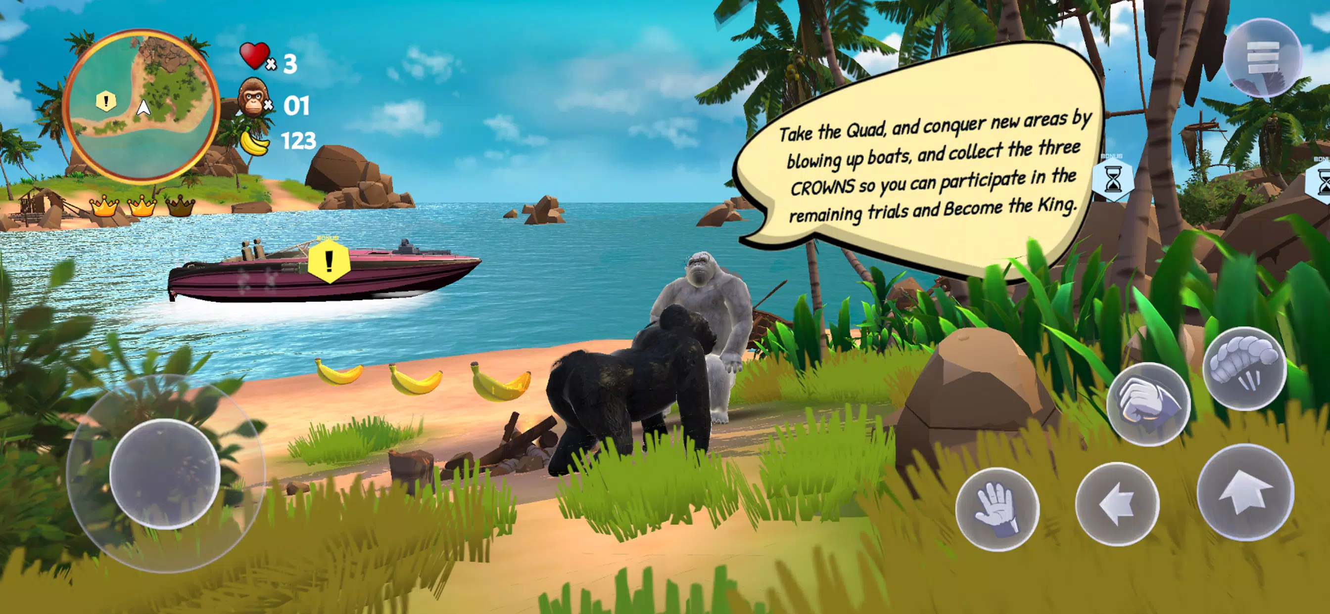 Hungry Monkey King Banana