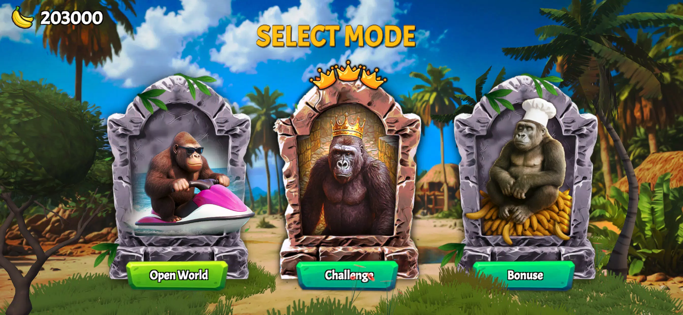 Hungry Monkey King Banana