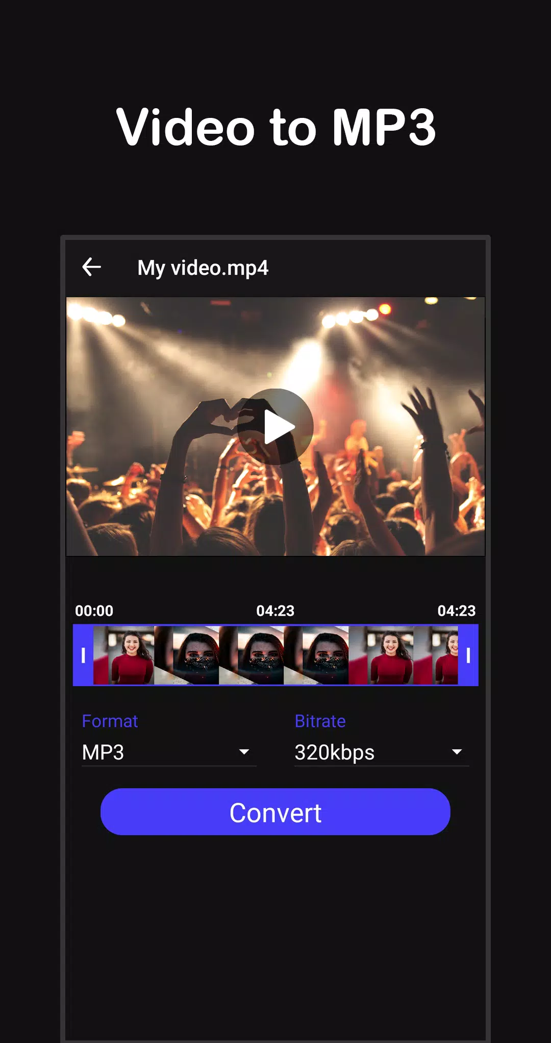 Convertir une vidéo en mp3 APK pour Android Télécharger