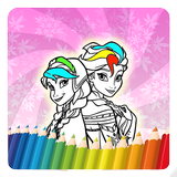 APK Princess Coloring Pages.