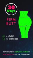 30 Day Firm Butt Fitness Challenge ~ Daily Workout Affiche