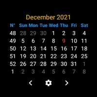 Simple Wear Calendar 스크린샷 1