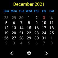 Simple Wear Calendar 스크린샷 2