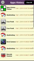 Apps History Tracker screenshot 2