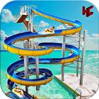 Water Park Slide Adventure-icoon