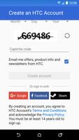 HTC Account—Services Sign-in স্ক্রিনশট 2