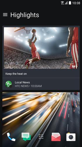 sense home launcher news theme for