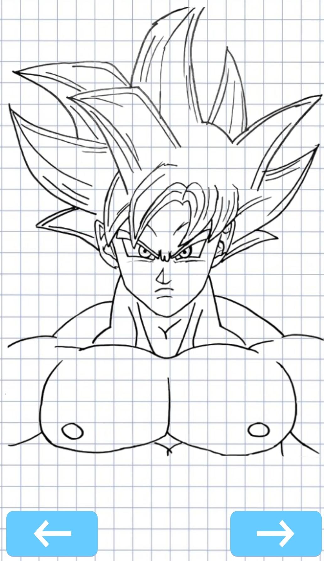 Descarga de APK de Cómo dibujar Goku All Forms Ultra instinct para Android