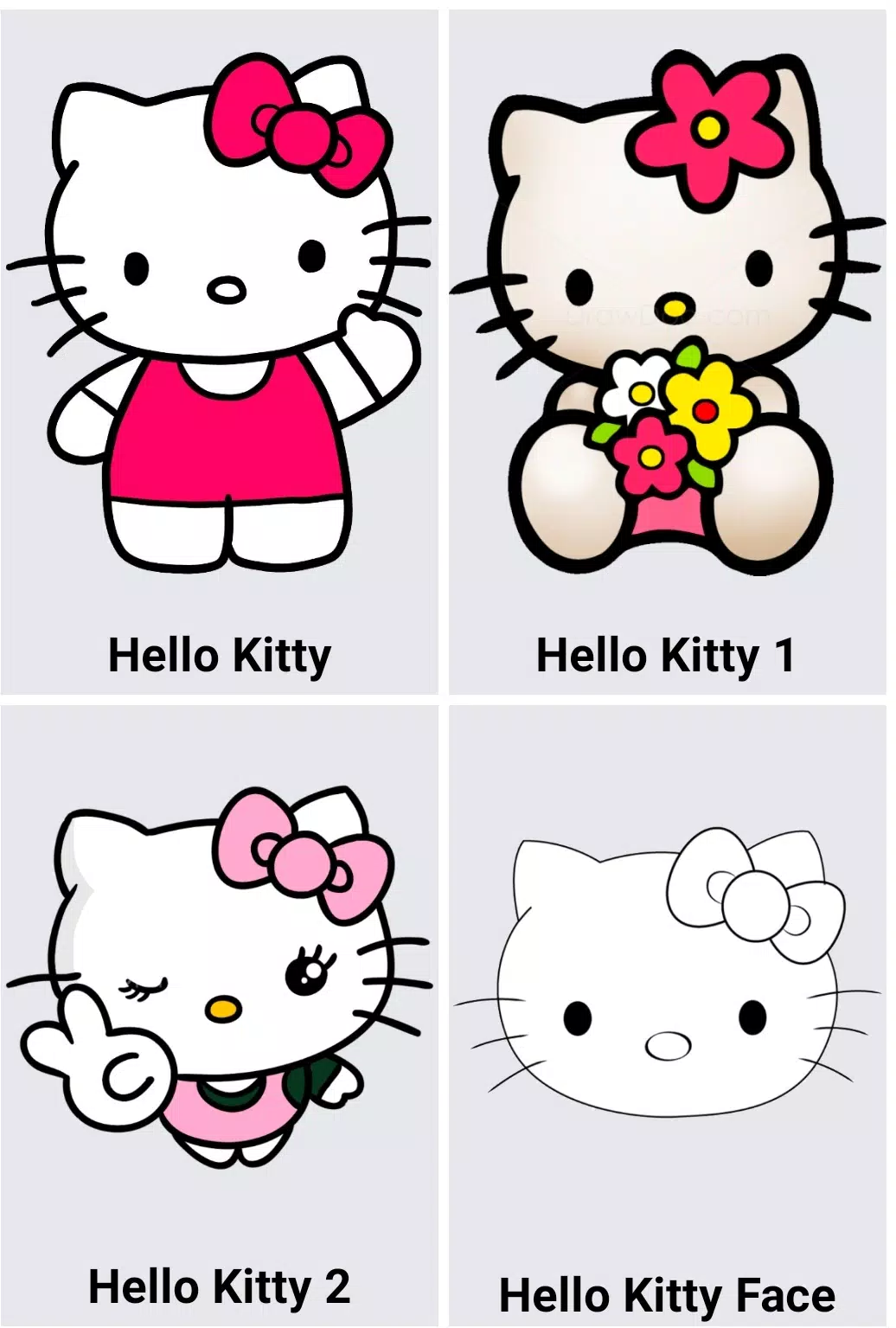 Tải xuống APK Cách vẽ Hello Kitty cho Android