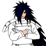How to draw Madara Uchiha