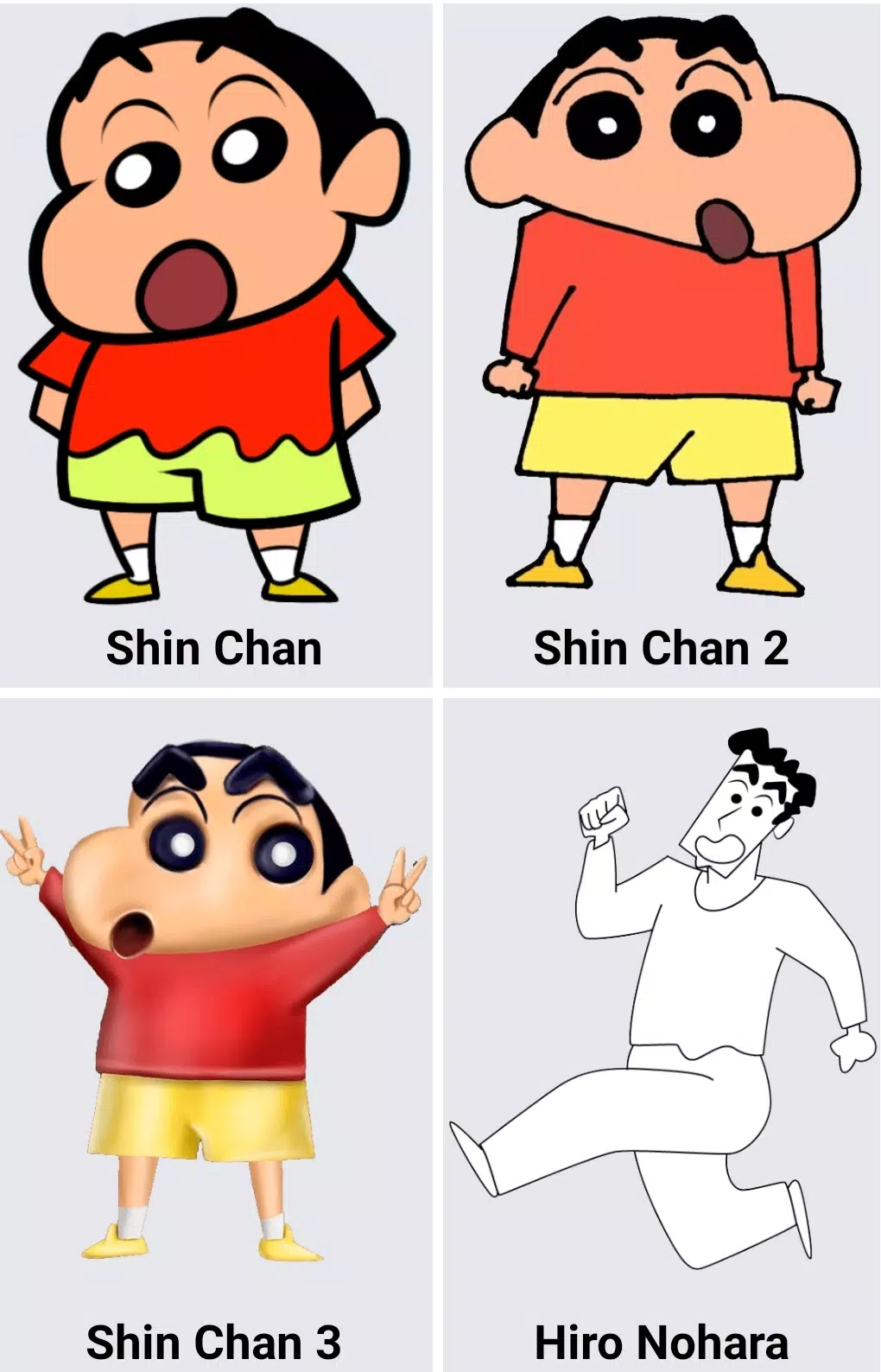 Tải xuống APK How to draw Shin Chan family cho Android Tải xuống APK How to draw Shin Chan family cho Android