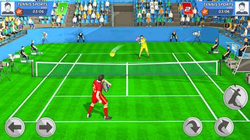 US Tennis 3D Arena Sports Game capture d'écran 1